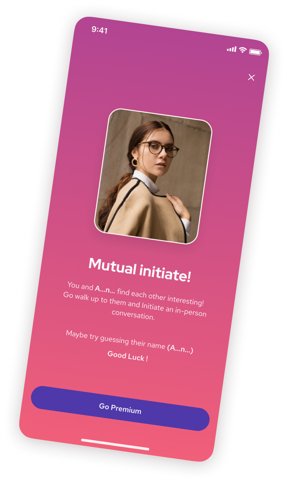 mutual initiates app screen